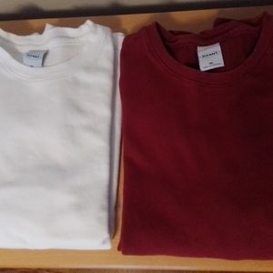 Two Old Navy ultra soft thermal tops
